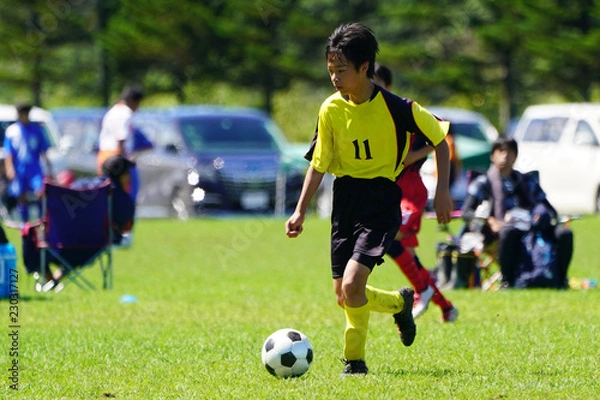 Fototapeta サッカー　フットボール