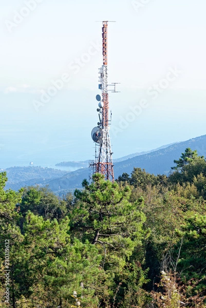 Obraz detail of telecomunication tower
