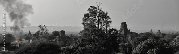 Obraz Burning Bagan