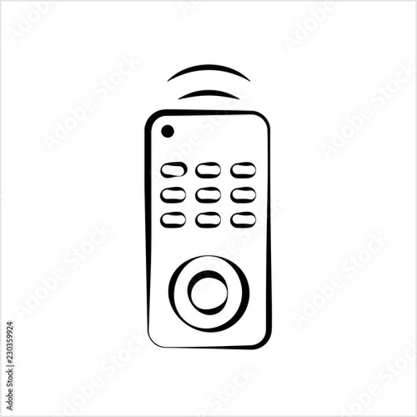 Obraz Remote Icon, Remote