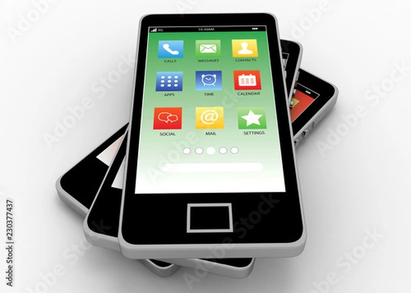 Obraz smartphone concept