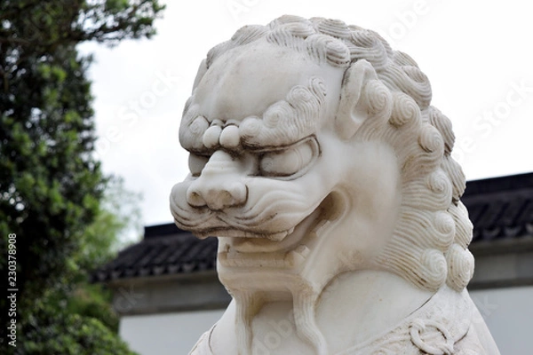 Obraz sculpture representing  a dragoon