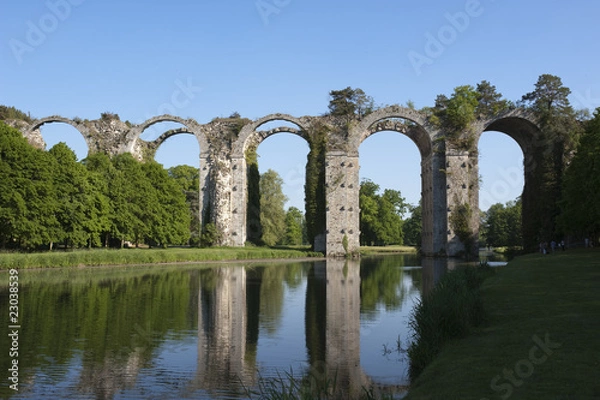 Obraz viaduc du chateau de maintenon