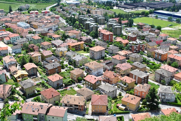 Fototapeta residential area