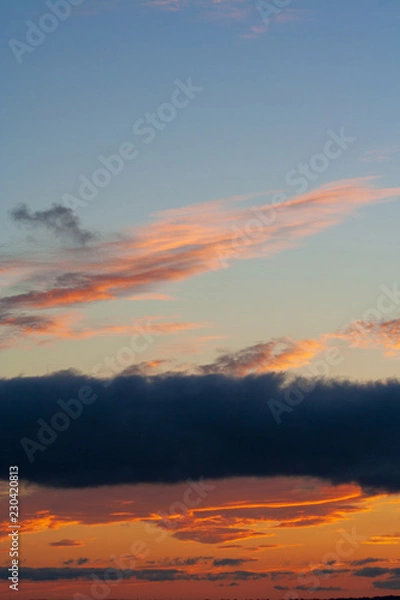 Fototapeta Sly and clouds