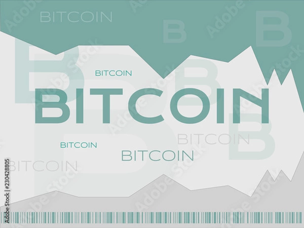 Obraz Moneta virtuale  e finanza, bitcoin