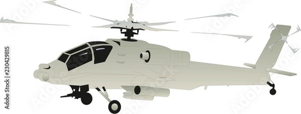 Obraz Helicopter AH64