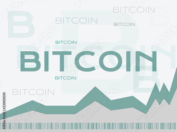 Obraz Moneta virtuale  e finanza, bitcoin