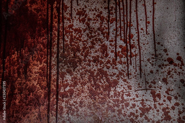 Obraz Halloween Horror Bloody Texture Background