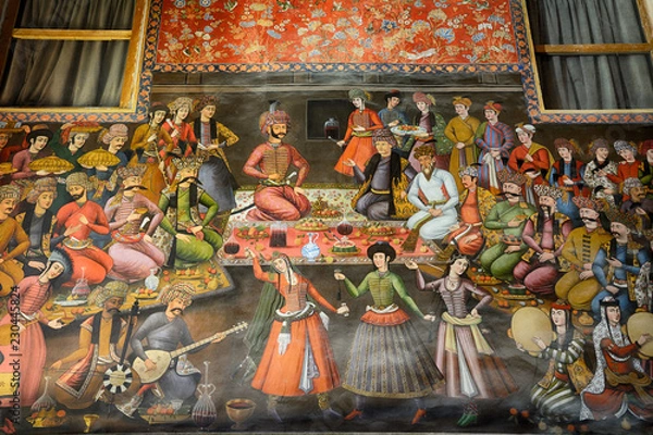 Fototapeta ChehelSotoun Palace, Isfahan, Iran