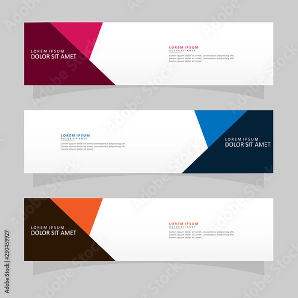 Fototapeta Vector design Banner background.
