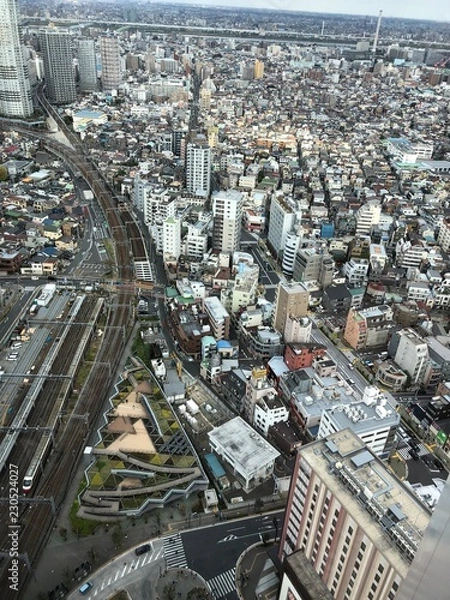 Fototapeta 高層展望