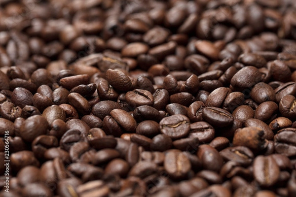 Fototapeta Roasted coffee beans