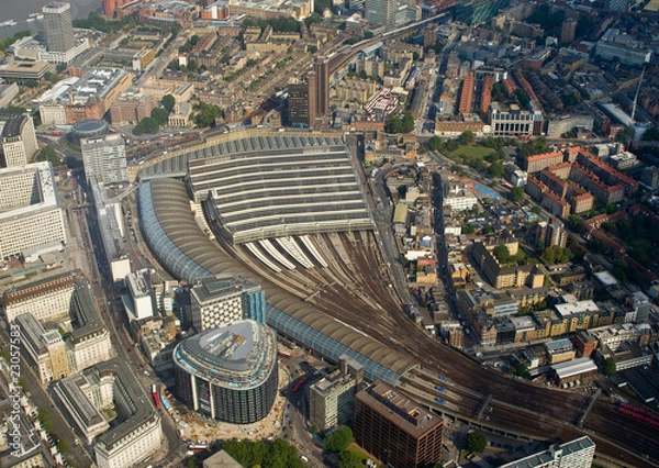 Obraz Waterloo train station, London