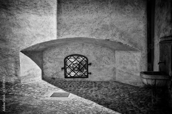 Fototapeta Castle window