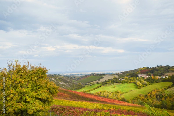 Obraz autunno in emilia