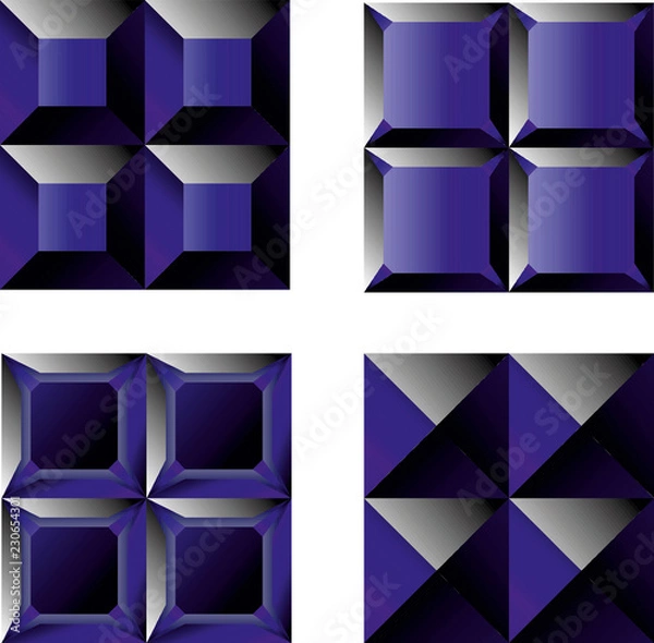 Obraz 4 in 1 texture