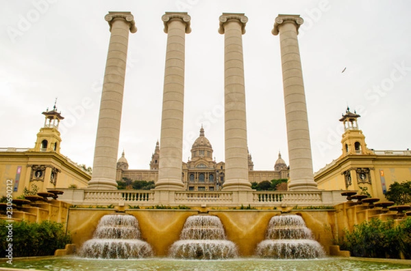 Obraz Fountain in Barcelona