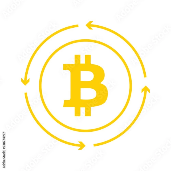 Fototapeta Bitcoin