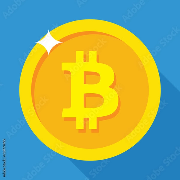 Fototapeta Bitcoin