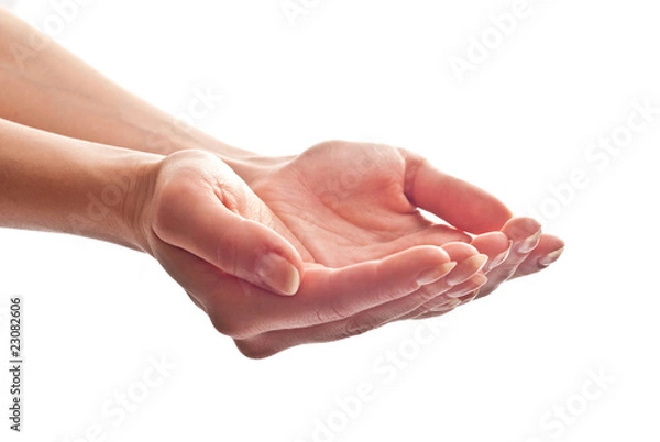 Fototapeta Hands open