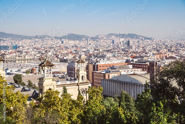 Obraz Ausblick über Barcelona