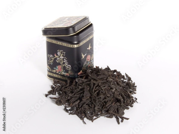 Obraz black box for tea.