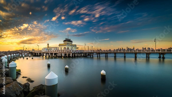 Fototapeta St. Kilda Pier