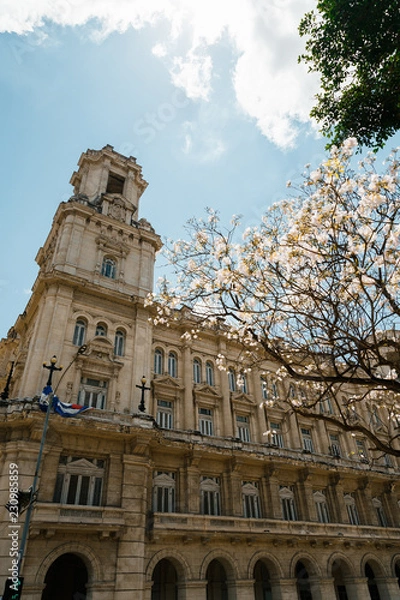 Obraz old building in cuba