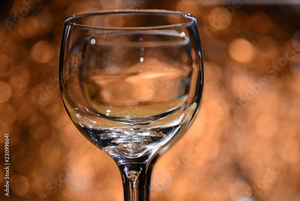 Obraz Empty wine glass