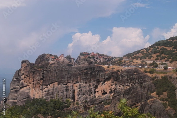 Fototapeta monastery on mount Meteora