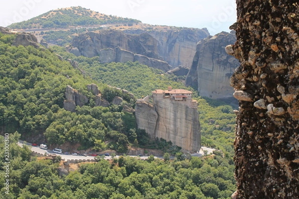 Fototapeta monastery on mount Meteora