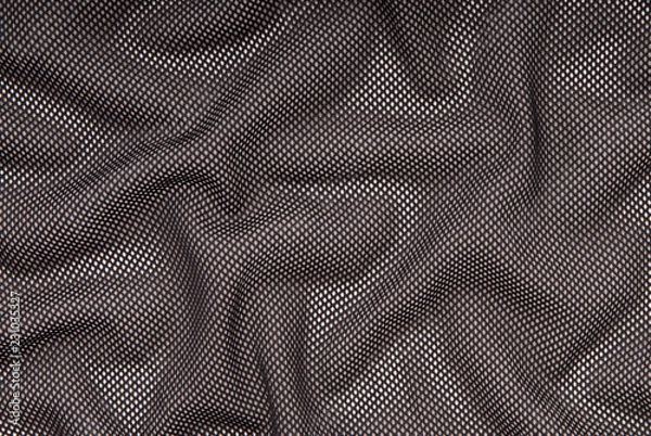 Obraz black mesh background,  netting textile texture,
