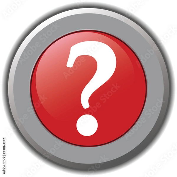 Fototapeta question icon