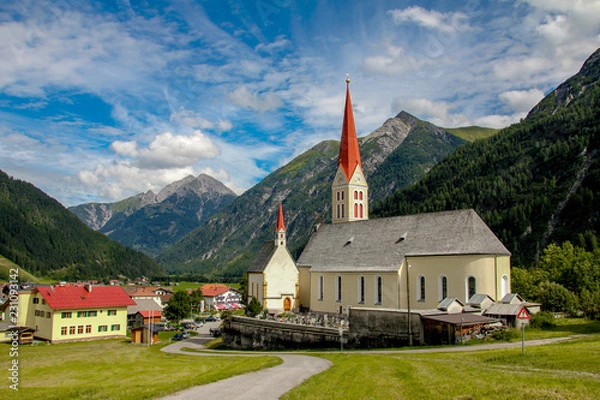 Obraz Lechtal Dorfkirche