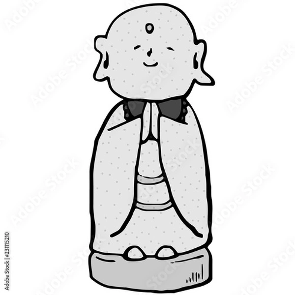 Obraz おじぞうさん