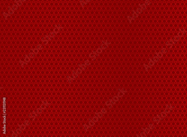 Obraz Abstract waves or wavy lines pattern red background and texture.