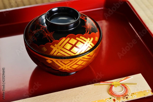 Obraz 秀衡椀でいただきます