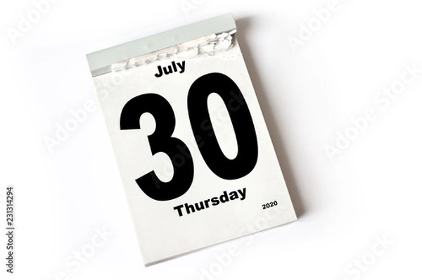 Fototapeta 30. lipca 2020