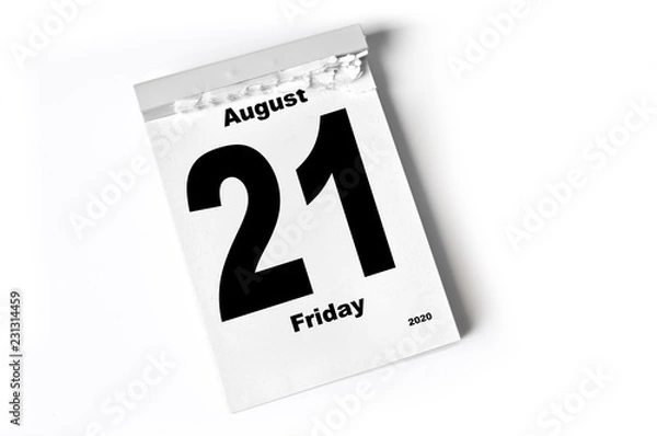 Fototapeta 21. August 2020