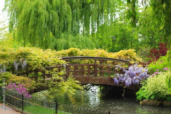 Fototapeta Lovely spring garden