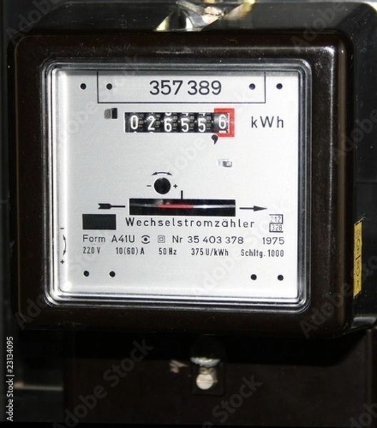Obraz Stromzähler