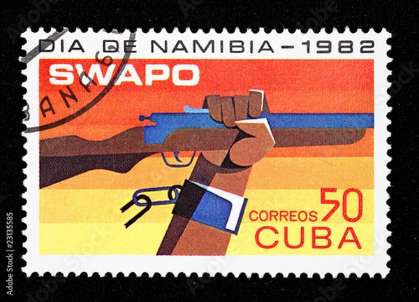 Obraz Cuban stamp