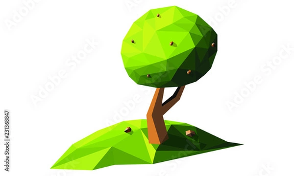 Obraz The tree on the hill.