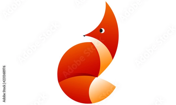 Obraz Golden ratio fox.