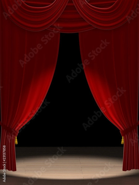 Obraz Spotlight on stage