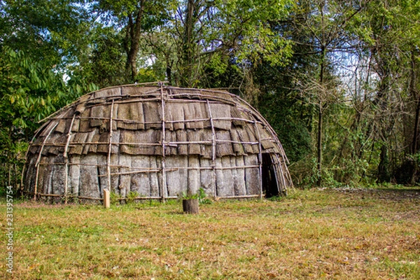 Obraz Large Native American Hut