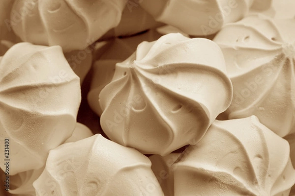 Obraz meringue cookies