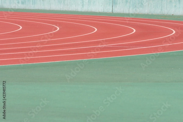 Obraz 陸上競技場のトラック