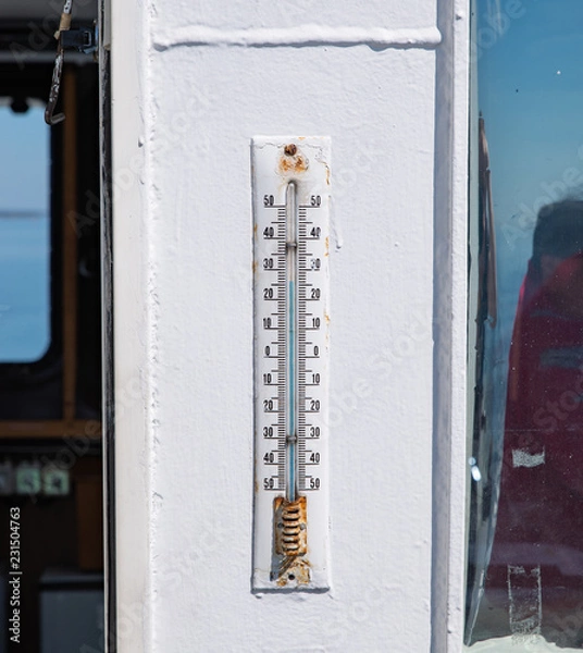 Obraz High summer temperatures